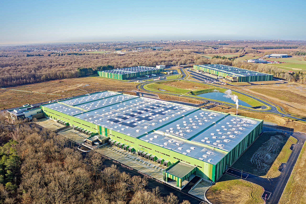 Construction usine cosmétique L'oréal - 01