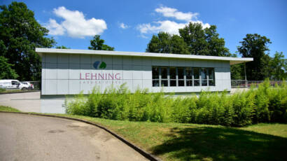 Construction de bâtiment pharmaceutique Lehning par Idec Santé - 01