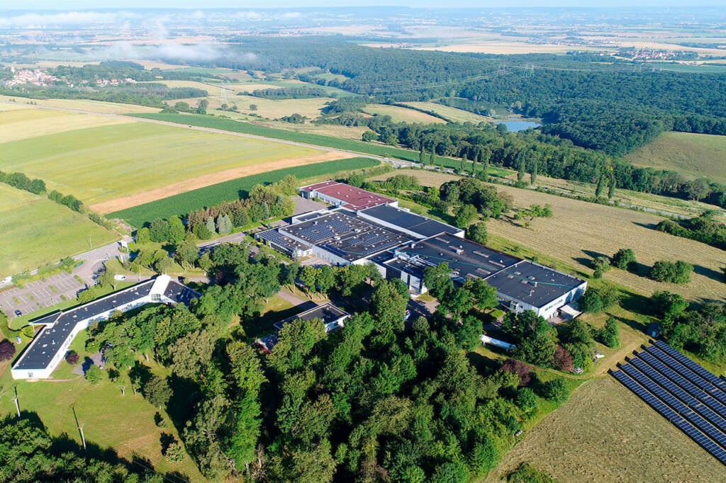 Construction de bâtiment pharmaceutique Lehning par Idec Santé - 02