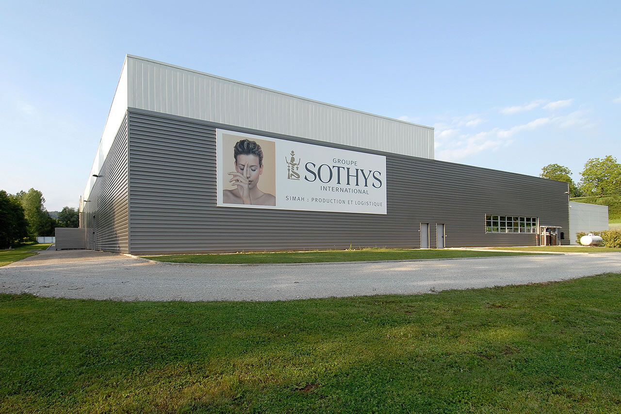 Construction usine cosmétique Sothys - 01