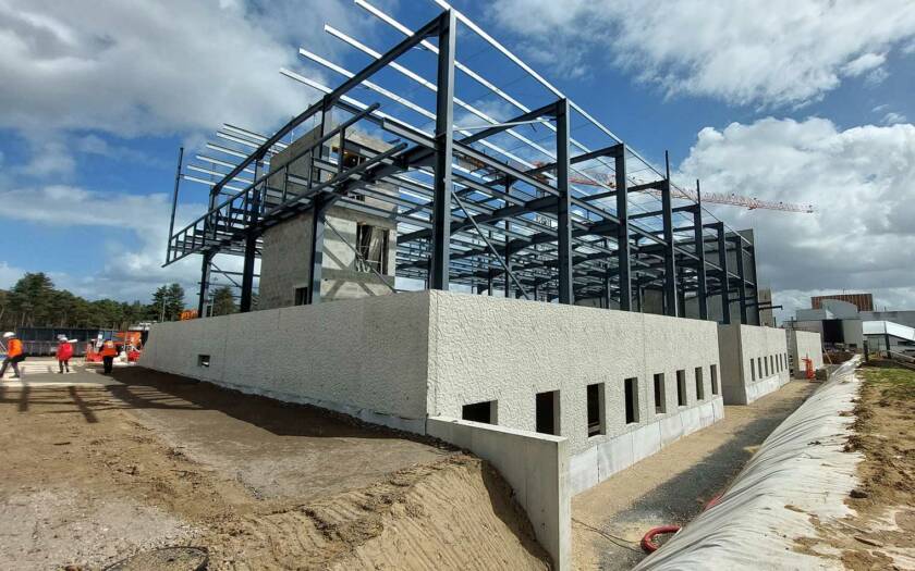 Un aperçu de l’avancée des travaux des futurs laboratoires de Qualité